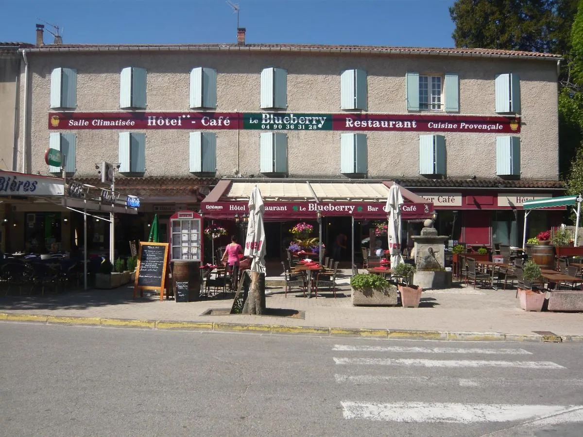Hotel-Restaurant Le Blueberry Malaucene France